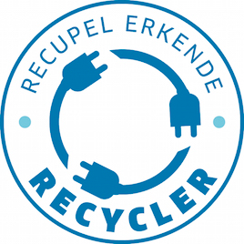 Recupel erkende recycler Out of Use